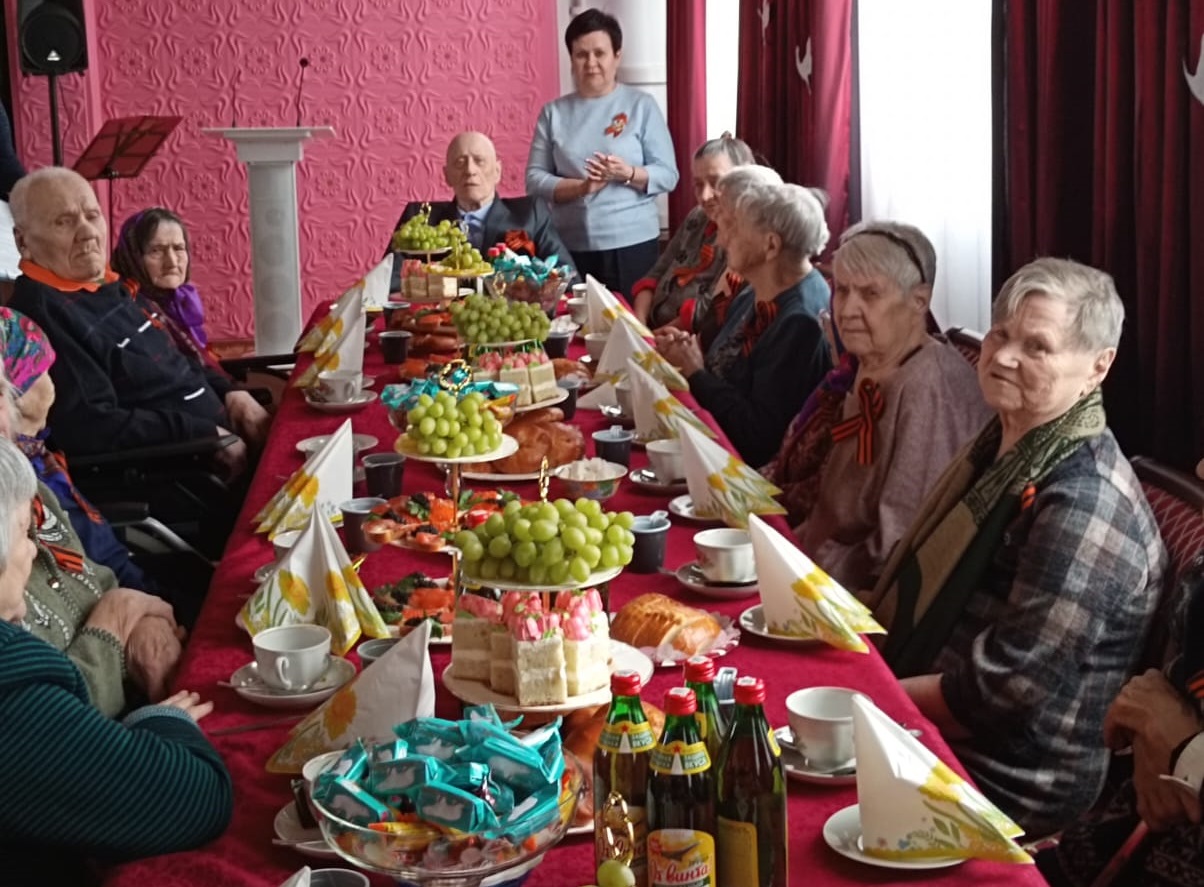 Традиционное чаепитие к 80-летию Победы в Великой Отечественной войне